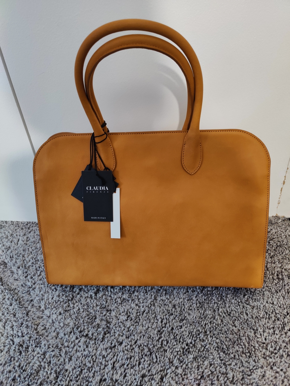 CLAUDIA Firenze Leather Bag - NWT
